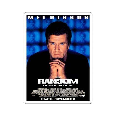 Ransom 1996 Movie Poster STICKER Vinyl Die-Cut Decal – The Sticker Space