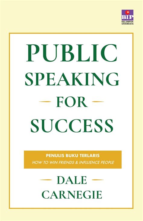 Jual Buku Public Speaking For Success Karya Dale Carnegie Toko Buku