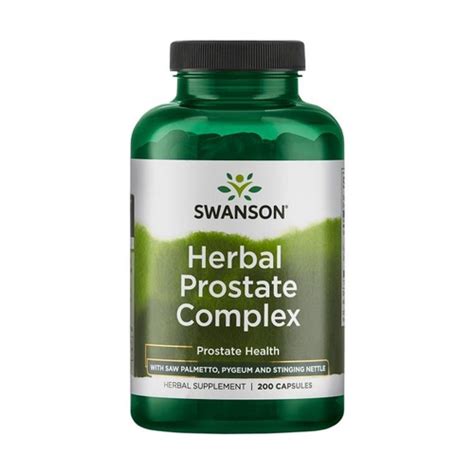 Buy Herbal Prostate Complex 200 Capsules Swanson Naturitas