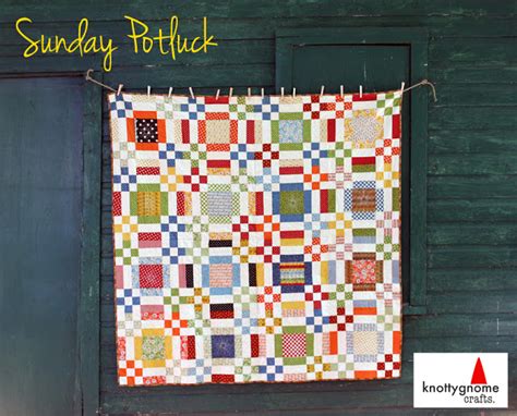 Free Pattern Sunday Potluck Quilt By Sara For Moda Bakeshop