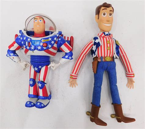 Buy the Disney Toy Story And Beyond Stars And Stripes Woody and Buzz ...