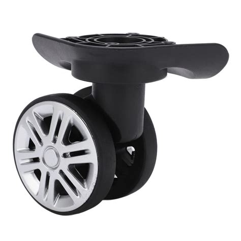 Swivel Luggage Wheels Replacement 360 Swivel Trolley Suitcase Spinner Repair Ebay