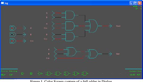 Figure 1 from CedarLogic - A New Graphical Digital Logic CAD Tool to ...