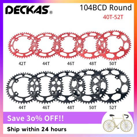 Deckas Bcd Round Narrow Wide Chainring T