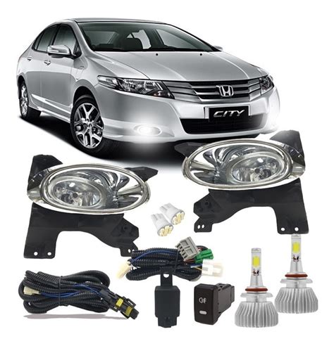 Kit Farol De Milha Honda City Kit Super Led Mercado