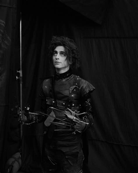 Timothée Chalamet on Paying Homage to ‘Edward Scissorhands’ in the Coolest Super Bowl Ad of the ...