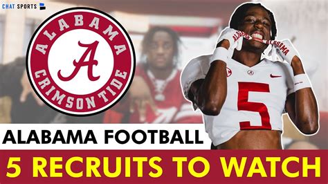 LATEST Alabama Football Recruiting News Before The Cold Summer Cook Out