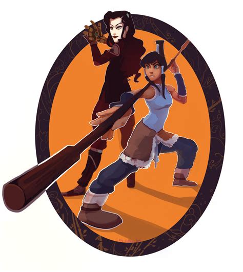 Korra And Asami For Book 3 By Ruthlessredrose On Deviantart