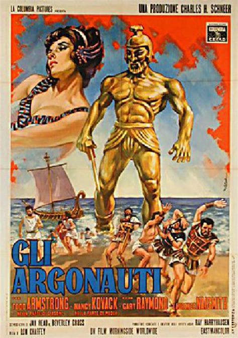 Jason And The Argonauts Original 1963 Italian Due Foglio Movie Poster