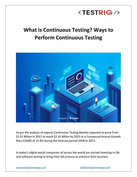 Ppt What Is Continuous Testing Ways To Perform Continuous Testing