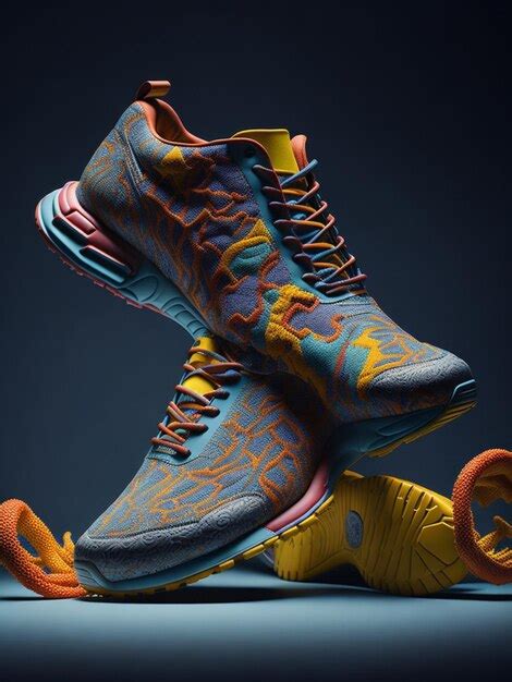 Premium Ai Image Colorful Shoe Realistic Ai Generated