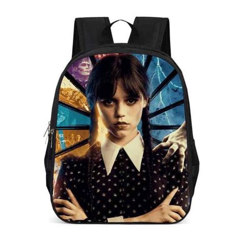 Mercredi Addams Sac Dos Scolaire Pour Enfants Sacs D Cole Gar Ons