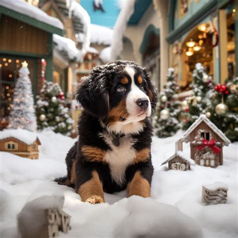 Christmas, Bernese Mountain Dog design & Craft Material 30 PNG Pack, Design for Tumbler