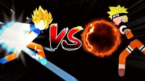 Goku Vs Naruto Stickman Warriors Gameplay Super Snj Youtube