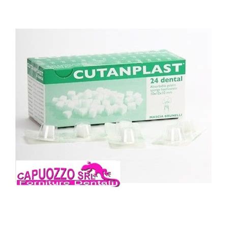 Cutanplast Tamponi Emostatici Dentali X Spugna In Gelatina