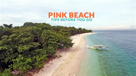 PINK BEACH, ZAMBOANGA CITY: IMPORTANT TRAVEL TIPS - Philippine Beach Guide