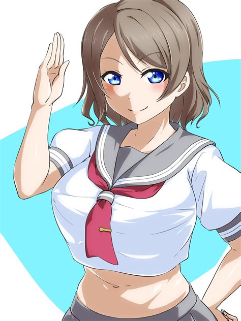 Watanabe You You Watanabe Love Live Sunshine Image By