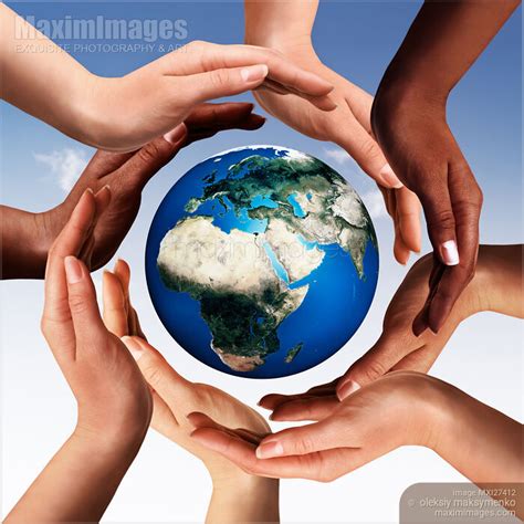 Photo Of Multiracial Hands Making A Circle Together Around The World