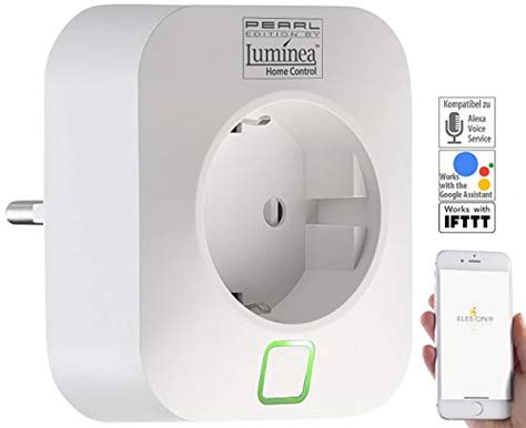 Luminea Home Control Smarthome Steckdose Er Set Wlan Steckdosen