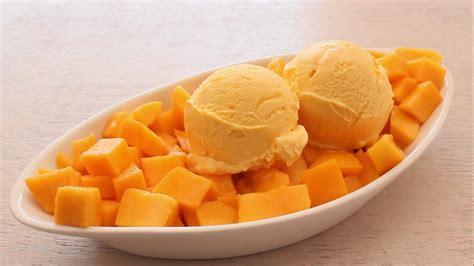 Make Mango Ice Cream At Home Easily With Kitchenif Ice Cream Maker With