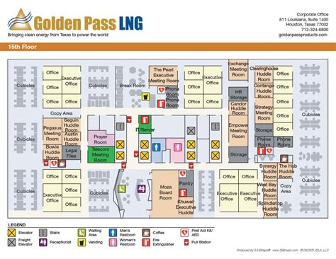 Golden Pass LNG Corporate – Houston, TX — 356 Maps