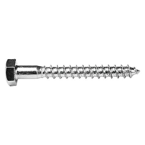 Profi Depot Tornillo para madera con cabeza hexagonal A2 Ø x L 6 x 30