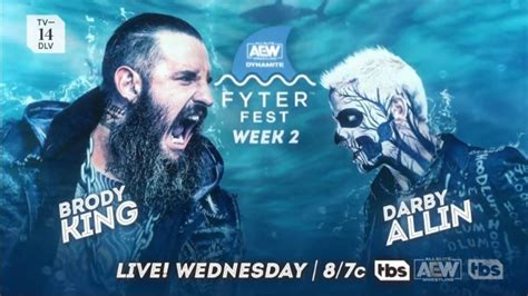 Two Matches Added To Week Two Of Aew Fyter Fest