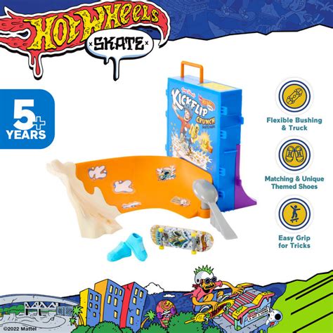 Jual Hot Wheels Skate Tony Hawk Cereal Skate Bowl Fingerboard Set Mainan Fingerboard Shopee