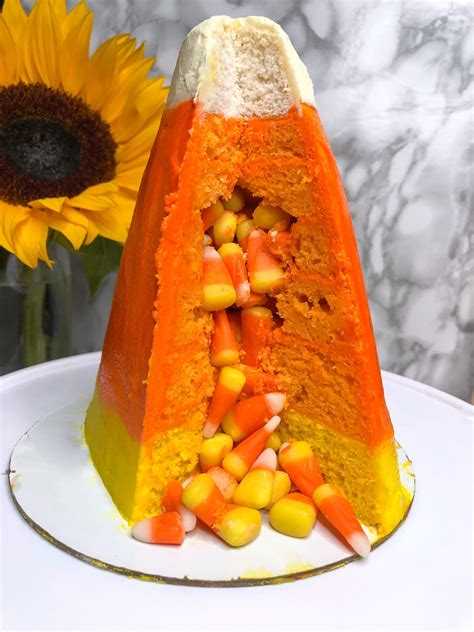 Candy Corn Cake Recipe With Photos Popsugar Food