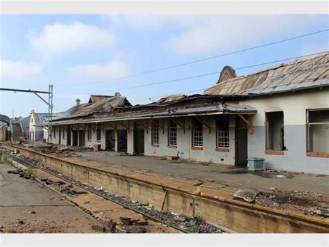 Watch Roodepoort Train Station Gutted By Fire Roodepoort Record