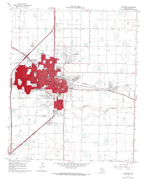 Plainview Tx Topographic Map Topoquest