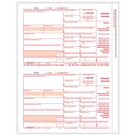 1099 Int Federal | Form 1099-INT | Formstax