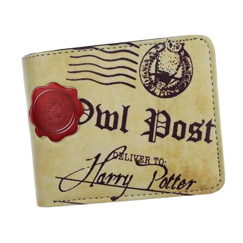 New Arrival Harry Potter Letter Wallet Vintage Short Women Men S