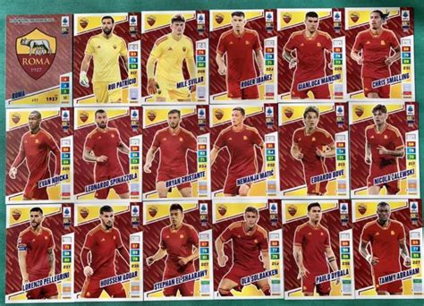 Panini Adrenalyn Xl Calciatori Roma Completa Base