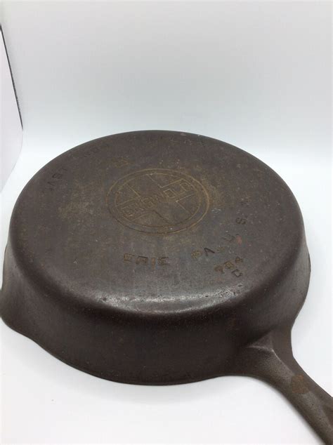 Vintage Large Block Logo Griswold 8 Cast Iron Skillet 704 C Etsy