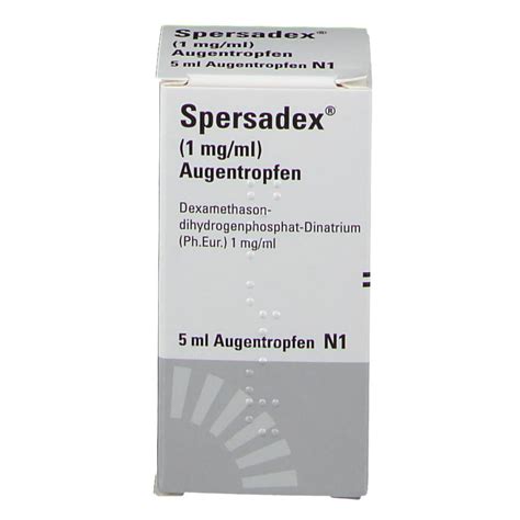 Spersadex® 1 mg/ml 5 ml mit dem E-Rezept kaufen - Shop Apotheke