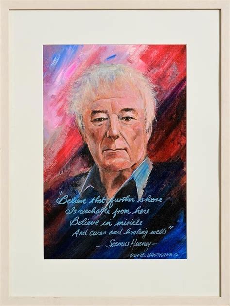 Michael Hawthorne Seamus Heaney 2014 Mutualart