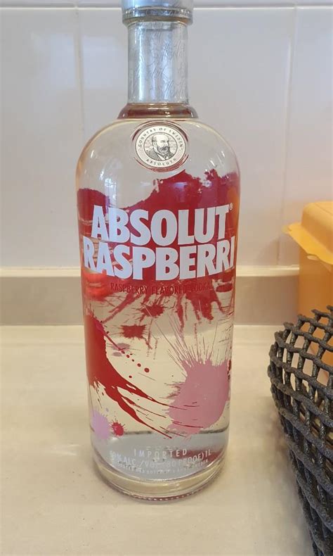 Absolut Vodka Raspberry Food Drinks Alcoholic Beverages On Carousell