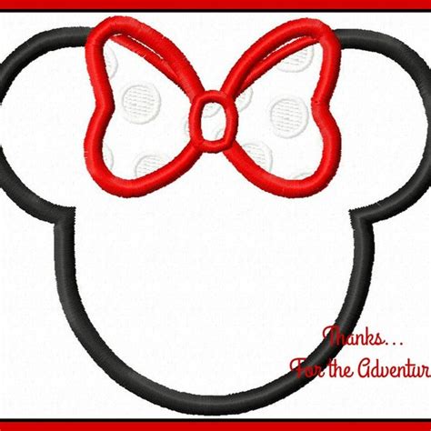 Minnie Mouse Head Etsy Uk