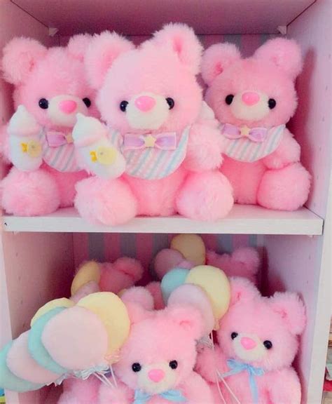 Osos de peluche estéticas pasteles estética pastel rosa pastel