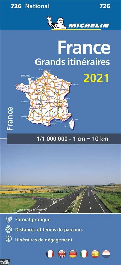 Michelin Carte Routi Re R F France Grands Itin Raires