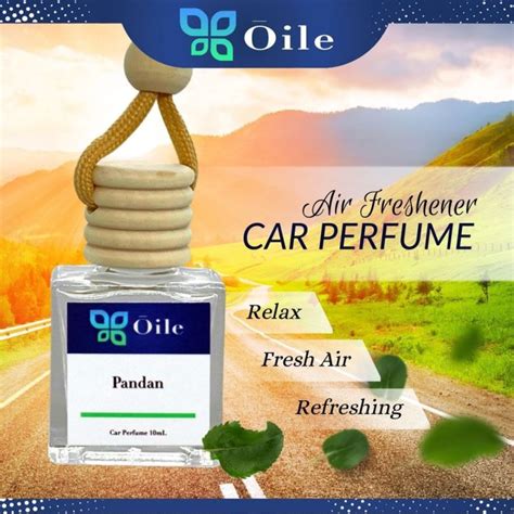 Pandan Car Perfume 10ml Air Freshener Essential Oil Scented Liquid