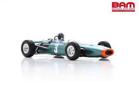 SPARK 18S714 BRM P261 N3 Vainqueur GP Monaco 1965 Graham Hill Avec