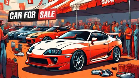 Das Ding Ist Krank Toyota Supra 08 Car For Sale Simulator 4K