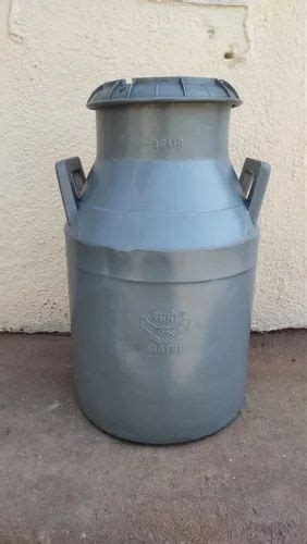 Saathi L Grey Plastic Milk Can At Best Price In Daman By Daman Roto