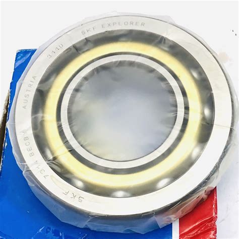 SKF 7314 BECBY Single Row Angular Contact Ball Bearing 70mm Bore 150mm