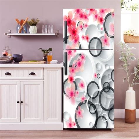 Bnezz Self Adhesive Fridge Sticker Refrigerator Sticker Searings