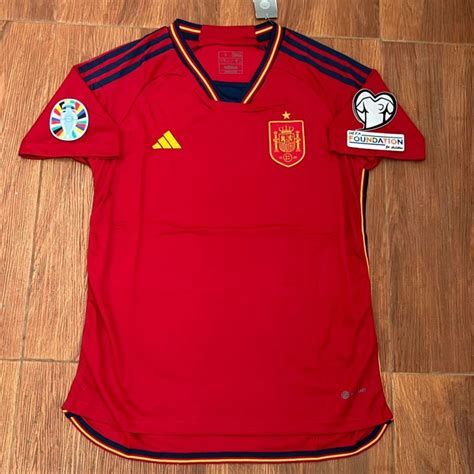 Jual Jersey Spanyol Home Euro Jersey Bola Baju Bola Baju Olahraga