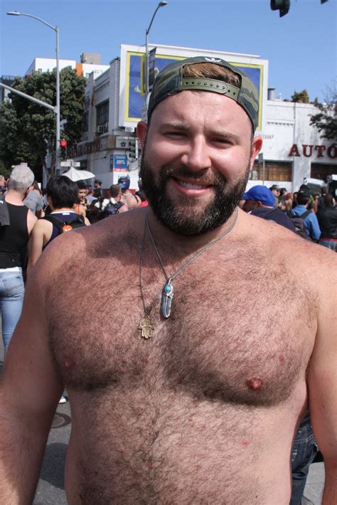 Handsome Hairy Bearman Hunk Folsom Street Fair Flickr