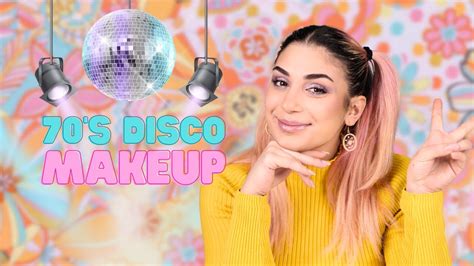 70 s Disco Makeup With Rawan مكياج الديسكو أيام السبعينات مع روان